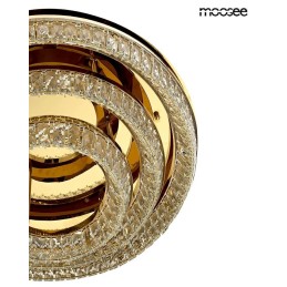 MOOSEE lampa sufitowa / plafon SAVOY 3    złota Moosee - 3