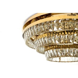 MOOSEE lampa sufitowa / plafon SAVOY 3    złota Moosee - 4