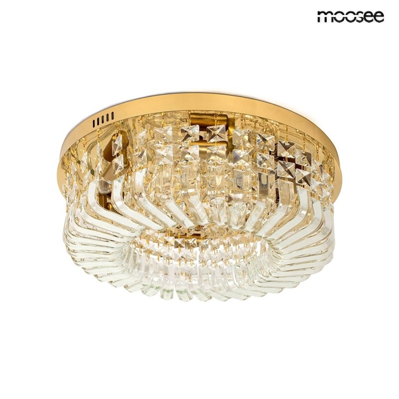 MOOSEE lampa sufitowa / plafon BALUNA 80  złota Moosee - 1