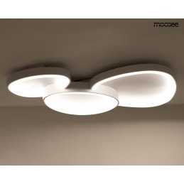 MOOSEE lampa sufitowa / plafon CELLS 3    biała Moosee - 2