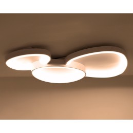 MOOSEE lampa sufitowa / plafon CELLS 3    biała Moosee - 3