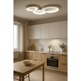 MOOSEE lampa sufitowa / plafon CELLS 3    biała Moosee - 8