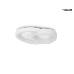 MOOSEE lampa sufitowa / plafon CELLS 2    biała Moosee - 1