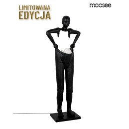 MOOSEE lampa podłogowa HUMAN HOUDINI      czarna Moosee - 1