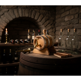 Beczka Dębowa Bonanza Wood do Alkoholu / Bimbru z Grawerem  (1L - 50L) BONANZA WOOD - 33