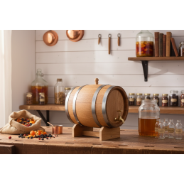 Beczka Dębowa Bonanza Wood do Alkoholu / Bimbru z Grawerem  (1L - 50L) BONANZA WOOD - 28