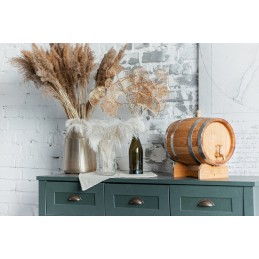 Beczka Dębowa Bonanza Wood do Alkoholu / Bimbru z Grawerem  (1L - 50L) BONANZA WOOD - 36