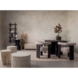 BIZZOTTO stolik kawowy CAESAR 40,5 biały