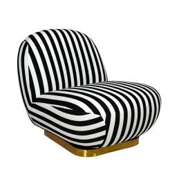 MaMaison fotel obrotowy AZURE biały /     czarny