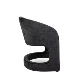 MaMaison krzesło SHELLY czarne