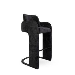 MaMaison krzesło barowe BORA czarne