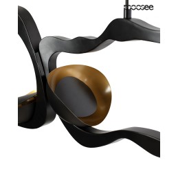 MOOSEE lampa wisząca TORRE czarna