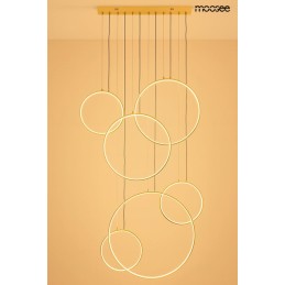 MOOSEE lampa wisząca CIRCULO SIX złota