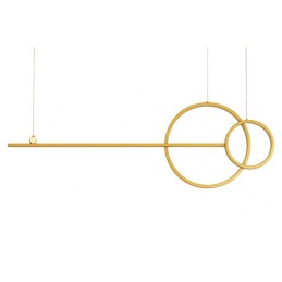 MOOSEE lampa wisząca RAGE złota