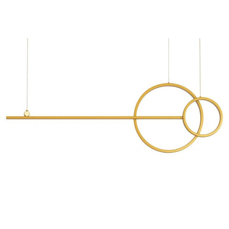 MOOSEE lampa wisząca RAGE złota