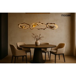 MOOSEE lampa wisząca CHAIN 210 złota