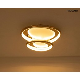 MOOSEE lampa sufitowa / plafon CELL 2     złota