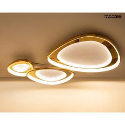MOOSEE lampa sufitowa / plafon CELL 3     złota
