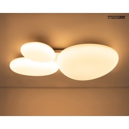 MOOSEE lampa sufitowa / plafon CLOUD 3    biała