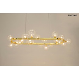 MOOSEE lampa wisząca ALURE OVAL 120       złota