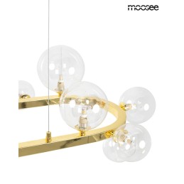 MOOSEE lampa wisząca ALURE OVAL 120       złota