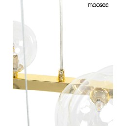 MOOSEE lampa wisząca ALURE OVAL 120       złota