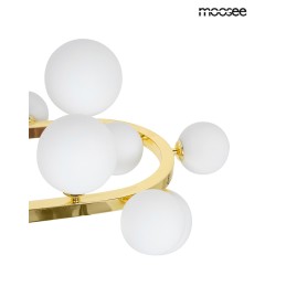 MOOSEE lampa wisząca ALURE OVAL 120       złota/mleczna