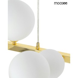 MOOSEE lampa wisząca ALURE OVAL 120       złota/mleczna