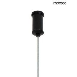 MOOSEE lampa wisząca ALURE OVAL 120       czarna