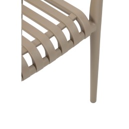MODESTO krzesło STRIPS ARM beżowe