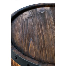 Barek beczka drewniany 80x55 cm Bonanza Wood BONANZA WOOD - 5