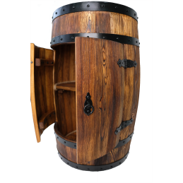 Drewniany Barek Beczka | Szafka na Wino i Alkohol | Bonanza Wood