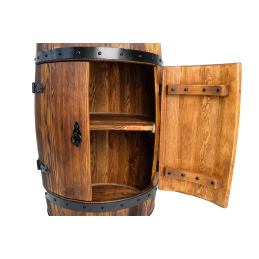 Drewniany Barek Beczka | Szafka na Wino i Alkohol | Bonanza Wood