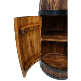 copy of Barek beczka drewniany 80x55 cm Bonanza Wood