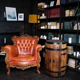 copy of Barek beczka drewniany 80x55 cm Bonanza Wood