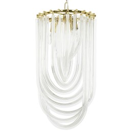 MOOSEE lampa wisząca MURANO L złota