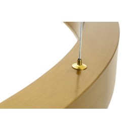 Lampa wisząca RING 60 złota - LED, stal