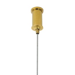 Lampa wisząca RING 60 złota - LED, stal