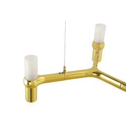 Lampa wisząca ATOMIC LONG złota