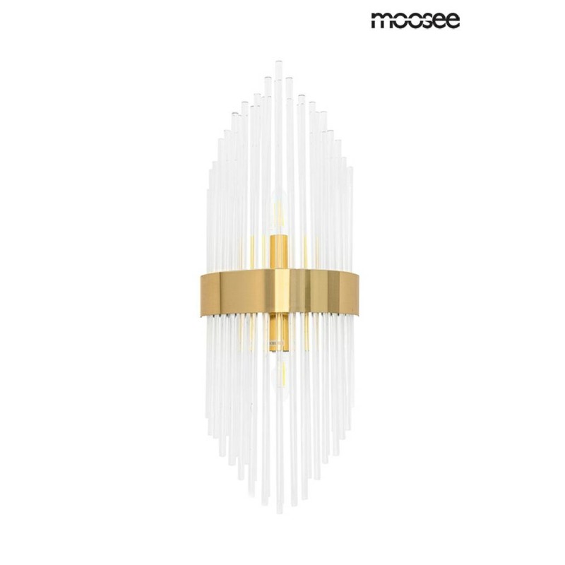 MOOSEE lampa ścienna FLORENS M złota