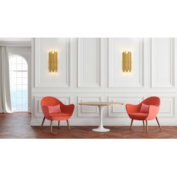 MOOSEE lampa ścienna TUBO złota