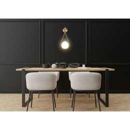 MOOSEE lampa ścienna ROMA złota