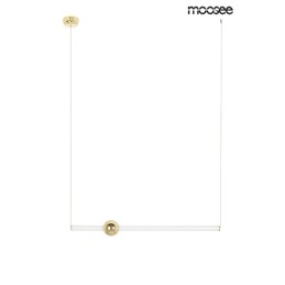 MOOSEE lampa wisząca LIBRA 60 IN  biała / złota