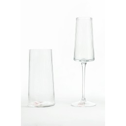 KARE szklanka ISABEL / RIFFLE 535ml  transparentna