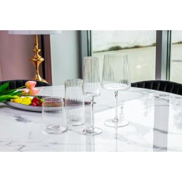 KARE szklanka ISABEL / RIFFLE 535ml  transparentna