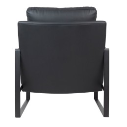 Fotel CAPITAN czarny PU