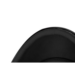 Fotel OVALIA BLACK czarny