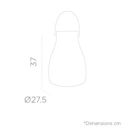 NEW GARDEN lampa przenośna KURBY 38  BATTERY SOLAR SMARTECH