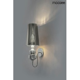 MOOSEE lampa ścienna QUEEN 15 srebrna