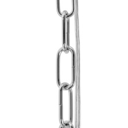 Lampa wisząca MURANO L chrom - szkło, metal